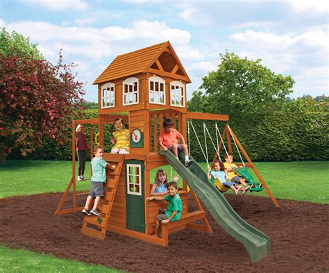 kidkraft wooden swing sets|walmart kidkraft swing set.